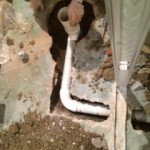 New forte Waterproofing INTERIOR drain drainage pipe